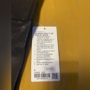 lululemon align size 6